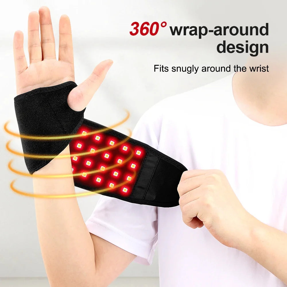 Infrared Red Light Therapy Wrist Brace for Joint Pain and Muscle Recovery - 1