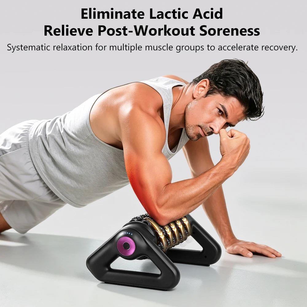 Electric Deep Tissue Fascia Roller Massager for Muscle Recovery - 7