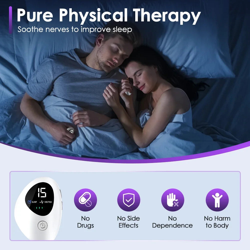 Microcurrent Handheld Sleep Aid Device for Anxiety, Stress & Insomnia Relief - 3