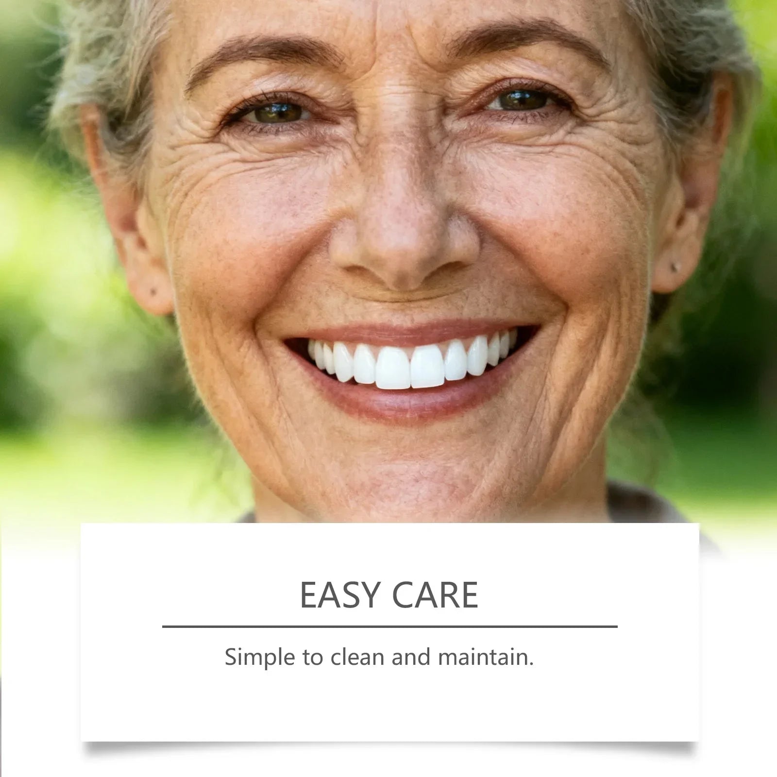 Natural Look Instant Cosmetic Denture Set for Comfortable Smile Correction - 3