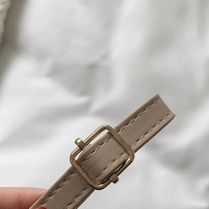 Luxury Retro Crocodile Square Bag