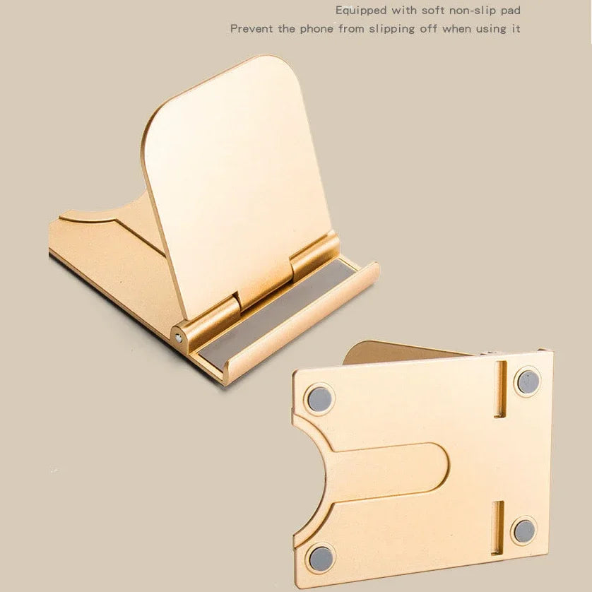 Adjustable Foldable Desktop Phone & Tablet Stand for iPhone, iPad & Samsung - 5