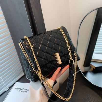 Luxury Sparkly Y2K Shoulder Bag