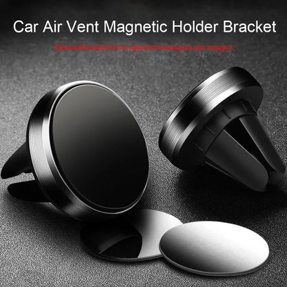 Magnetic Air Vent Car Phone Holder - Universal Hands-Free Mount