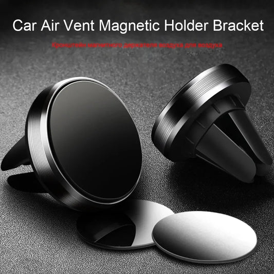 Magnetic Air Vent Car Phone Holder - Universal Hands-Free Mount