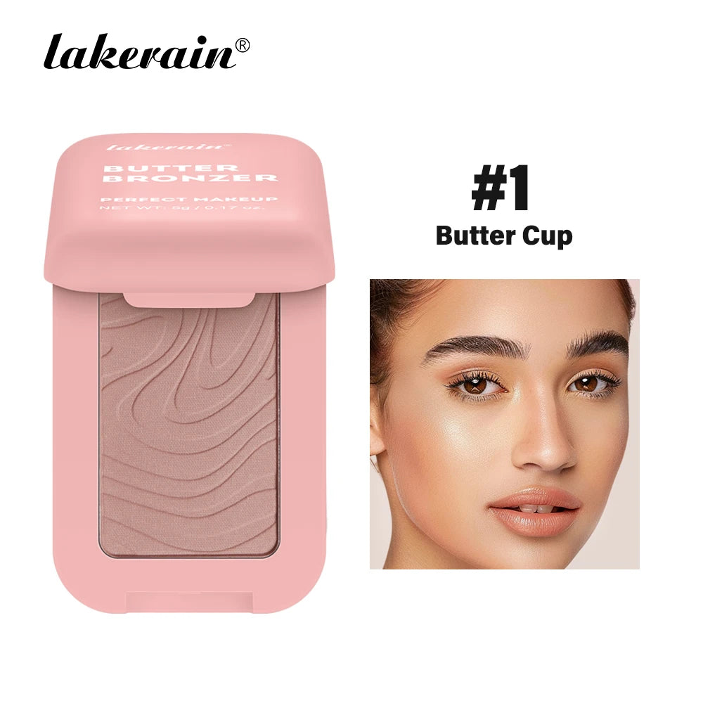 Waterproof Matte Butter Bronzer & Face Contour Powder