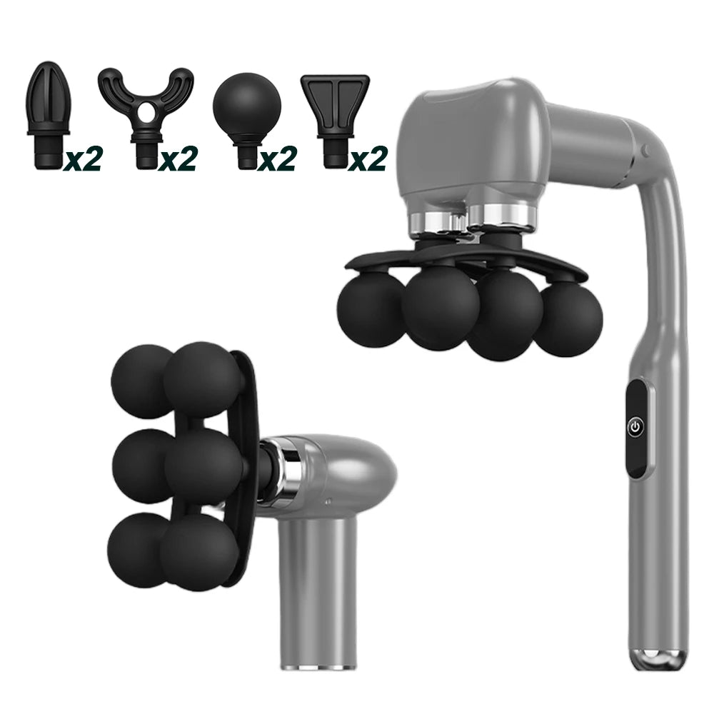 Deep Tissue Muscle Massage Gun with Detachable Handle - 15