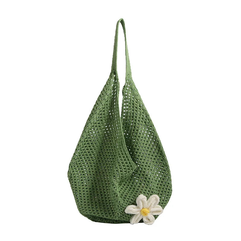 Luxury Bohemian Hollow Straw Tote
