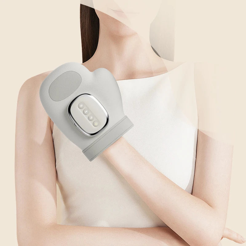 Electric Hand Massager with Airbag Compression & Heat Therapy for Pain Relief