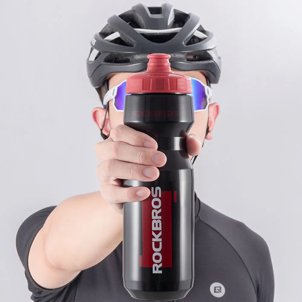 ROCKBROS 750ml Cycling Water Bottle and Cage Set – Lightweight & Durable - 12