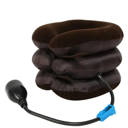 Inflatable Cervical Neck Traction Collar for Pain Relief