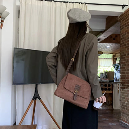 Luxury Matte Leather Tote Bag