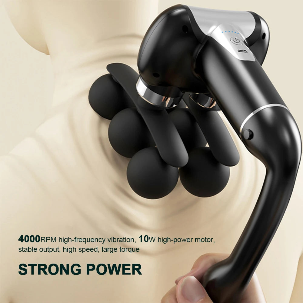Deep Tissue Muscle Massage Gun with Detach...p