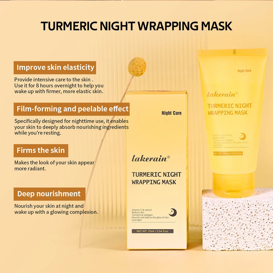 Overnight Collagen Wrapping Mask - Hydrating Peel-Off Facial Gel