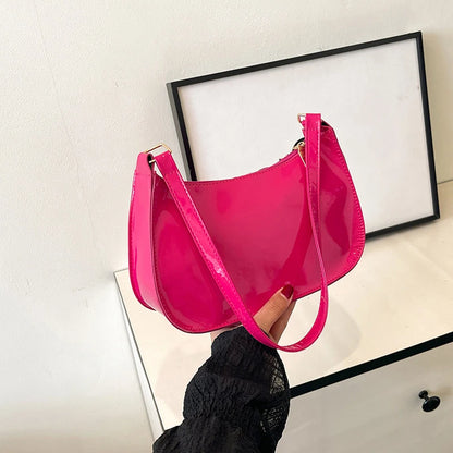 Luxury Retro PU Leather Hobo