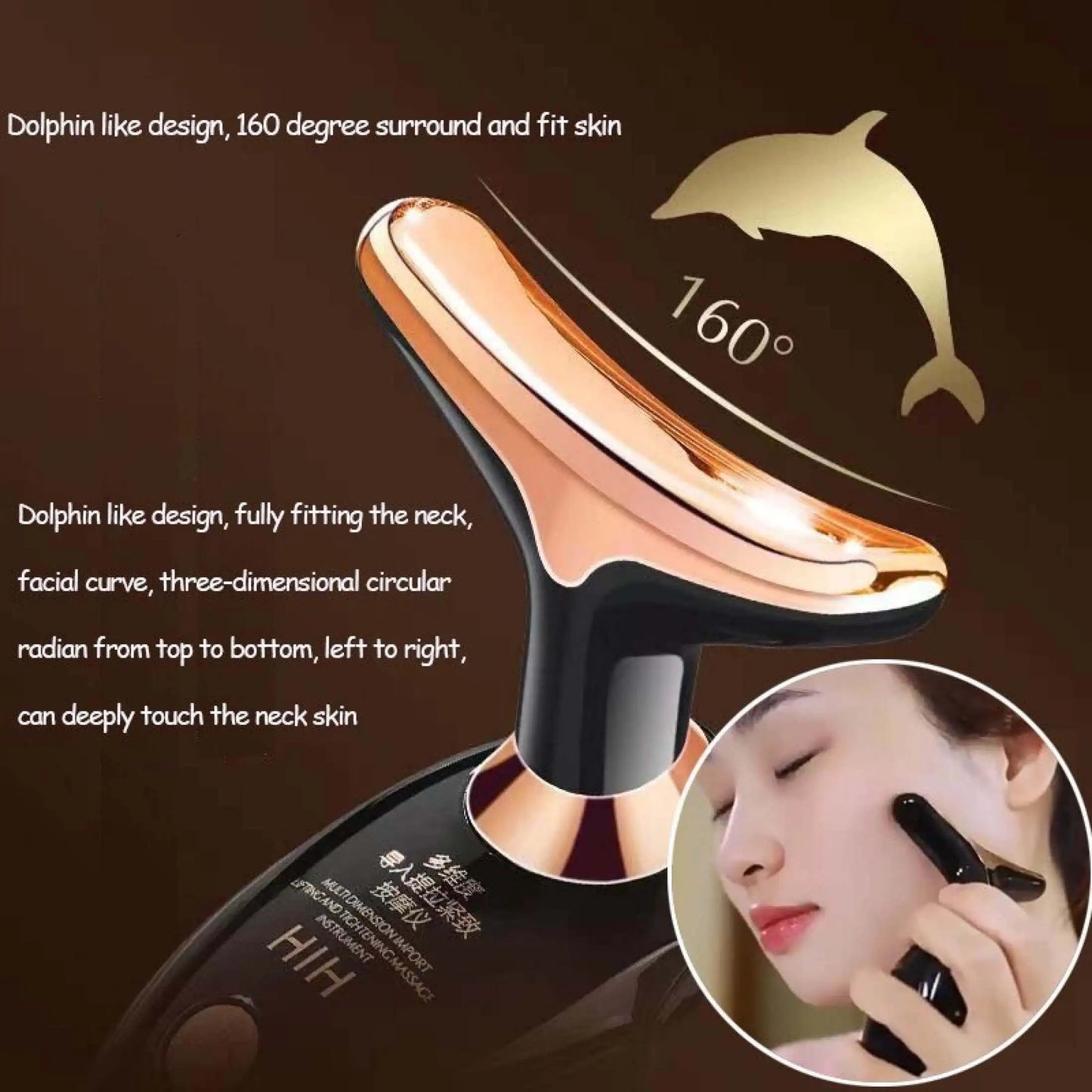 Microcurrent Facial & Neck Lifting Massager - Anti-Aging Skin Rejuvenation