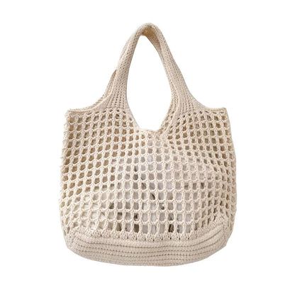 Luxury Crochet Hollow Beach Tote