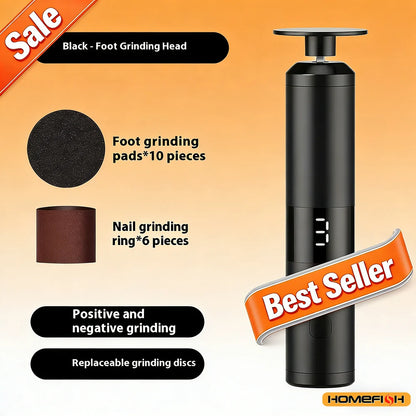 Electric Callus Remover - 3 Speed LCD Rechargeable Foot File