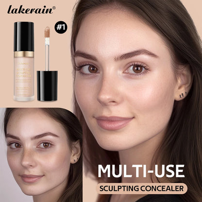 Full Coverage Waterproof Concealer - Matte Liquid Foundation