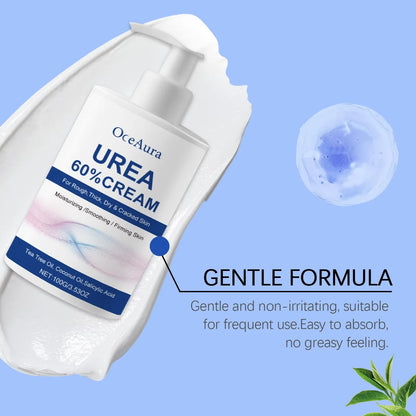 60% Urea Moisturizing Cream for Cracked Heels and Rough Skin Repair
