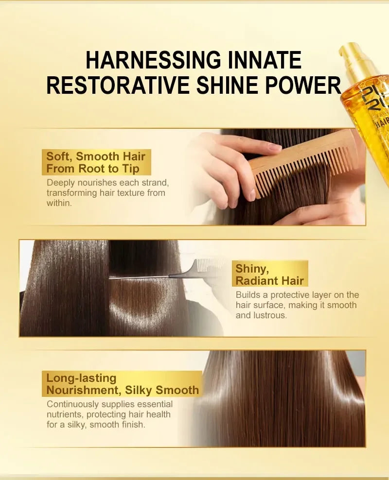 Amino Acid Revitalizing Hair Oil - Deep Nourishing & Frizz Control Treatment - 9