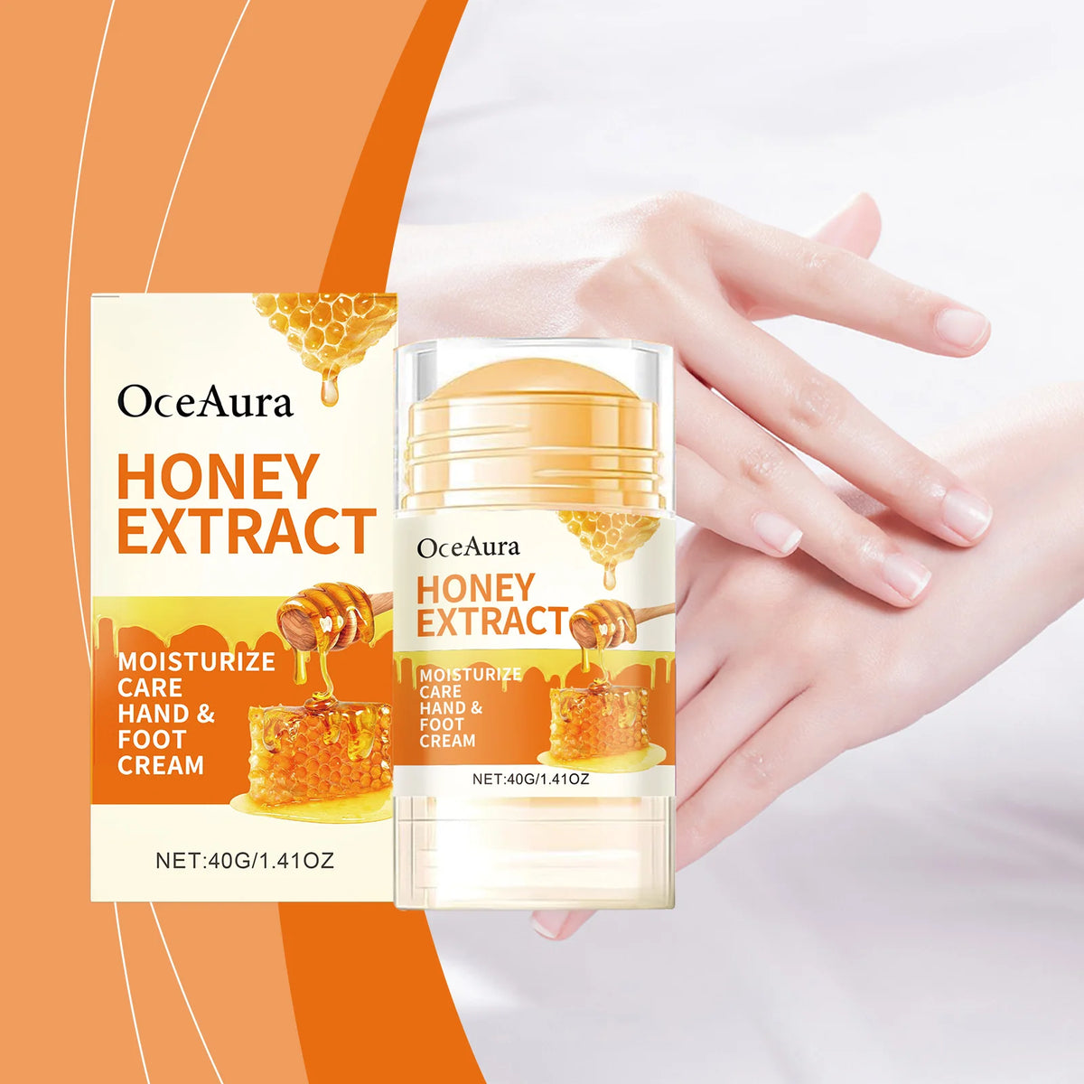 Honey Extract Moisturizing Heel Balm for Dry Cracked Skin Repair