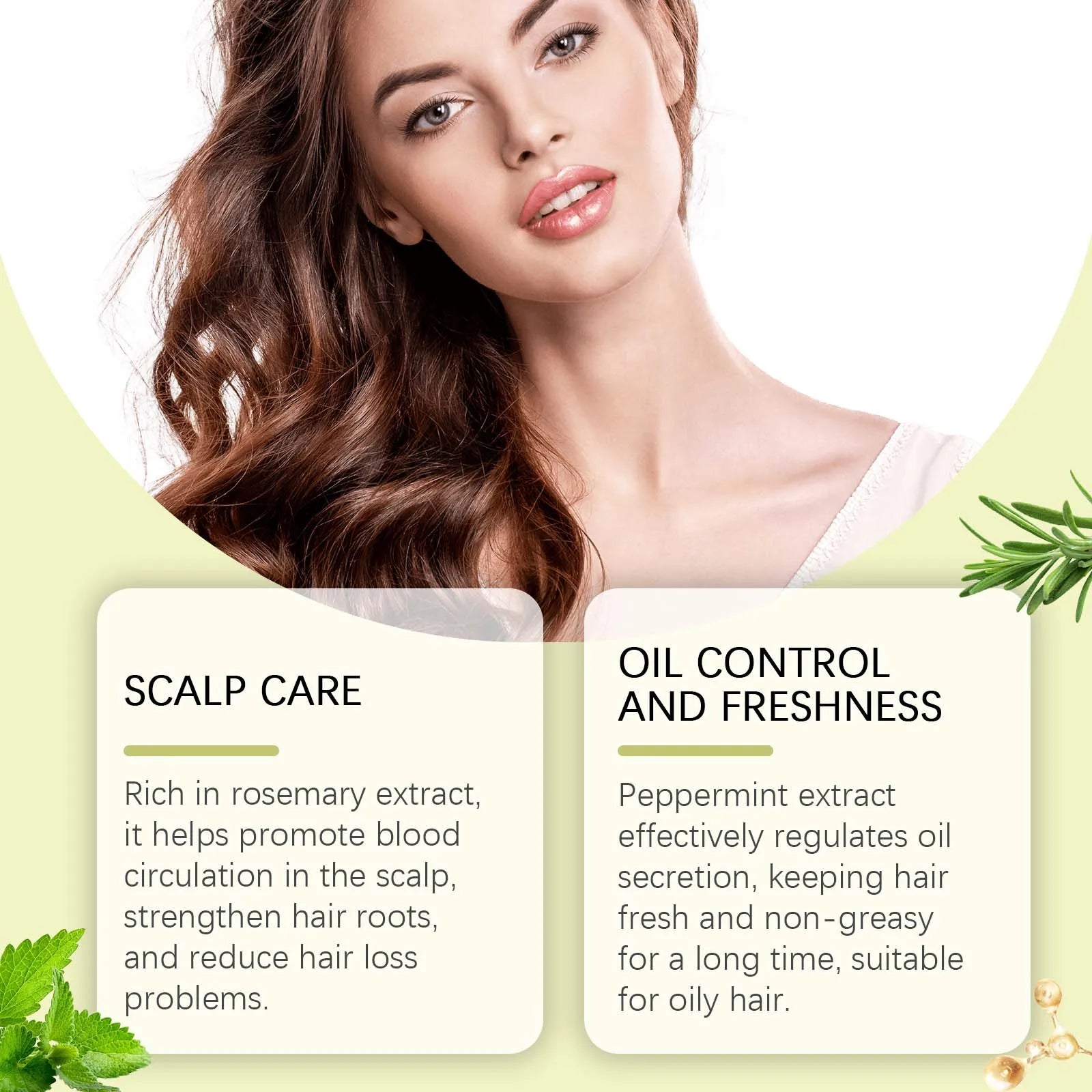 Rosemary Hair Strengthening & Frizz Control Spray for Healthy Hair Growth - 8