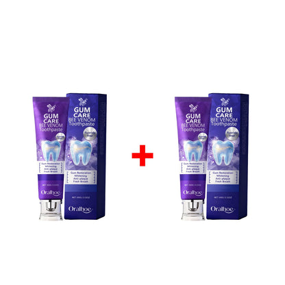 Bee Venom Gum Care Toothpaste for Teeth Whitening and Enamel Repair