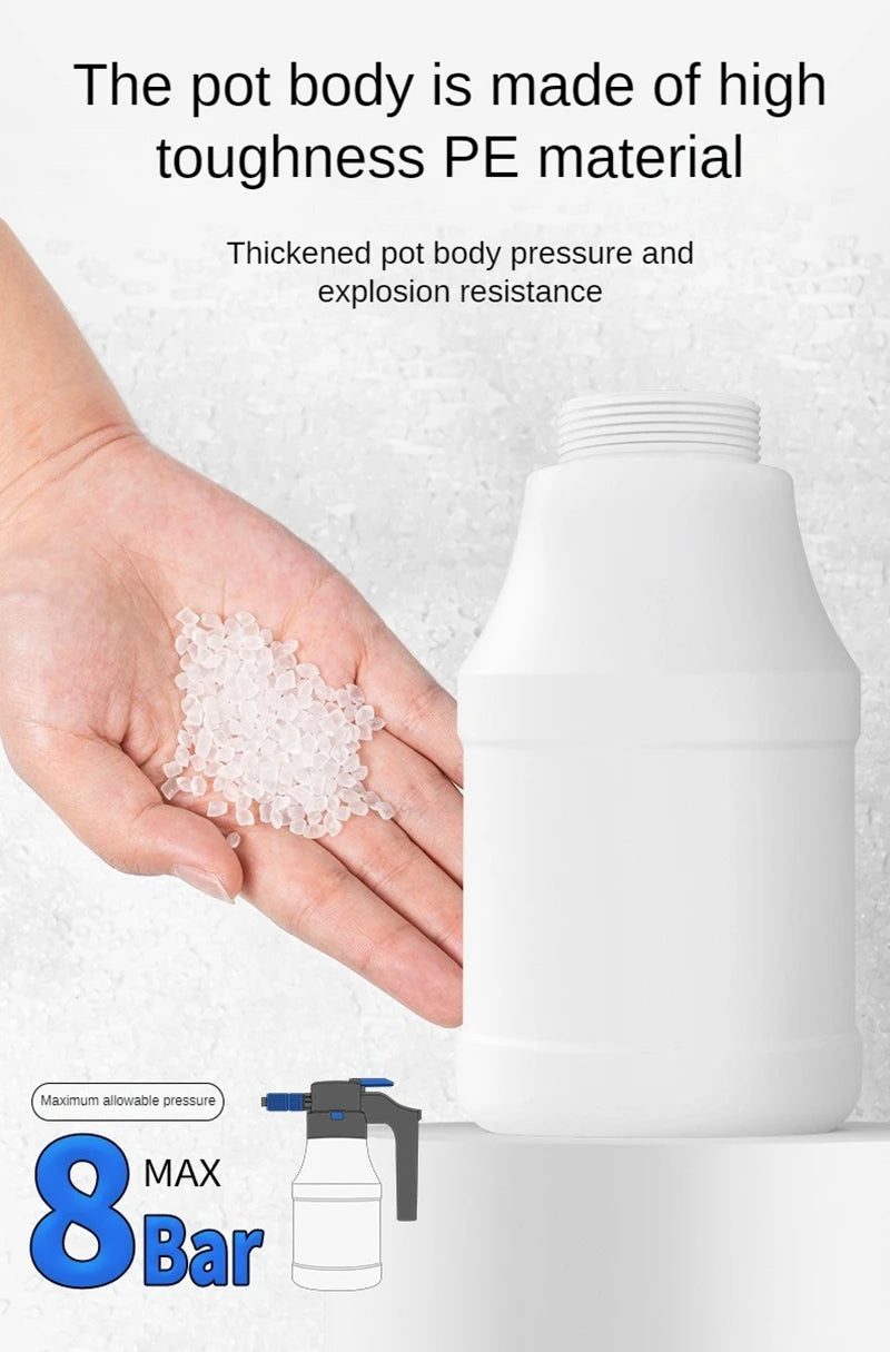 1.5L Cordless Electric Car Wash Foam Sprayer