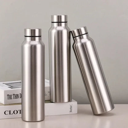 1000ml Insulated Stainless Steel Sports Water Bottle - Leakproof Metal Flask