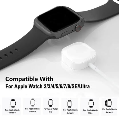 Magnetic Fast Charger for Apple Watch - Ultra, Series 10, 9, 8, 7, 6, SE