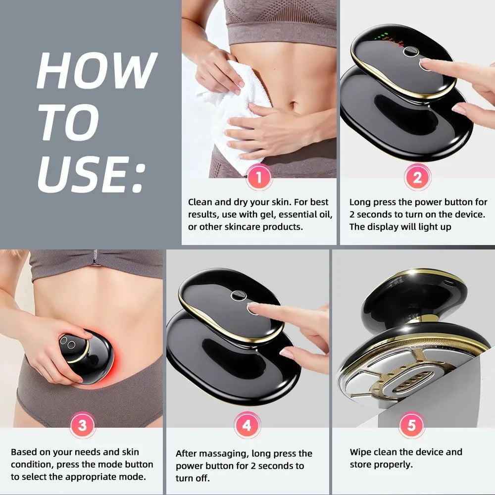 Electric Cellulite Remover & Body Sculpting Massager for Firming and Toning