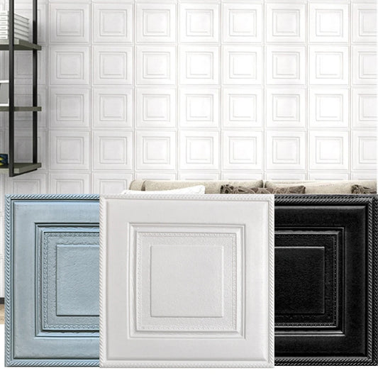 3D Peel & Stick Waterproof Foam Wall Panels