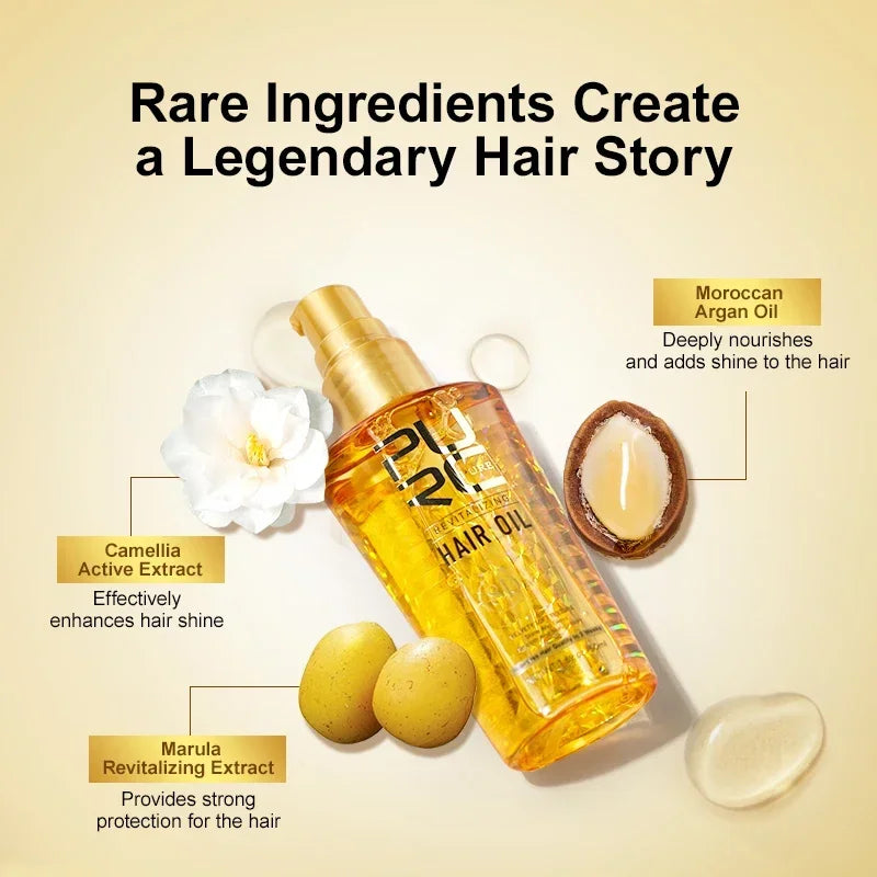 Amino Acid Revitalizing Hair Oil - Deep Nourishing & Frizz Control Treatment - 6