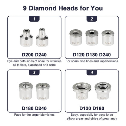 2-in-1 Diamond Microdermabrasion Machine & Hydrating Airbrush