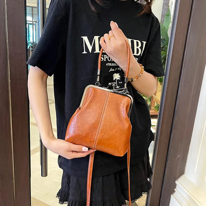 Luxury Vintage Kiss Lock Bag