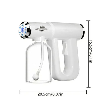 Blue Light Nano Hairspray Gun - Rechargeable 300ml Sprayer