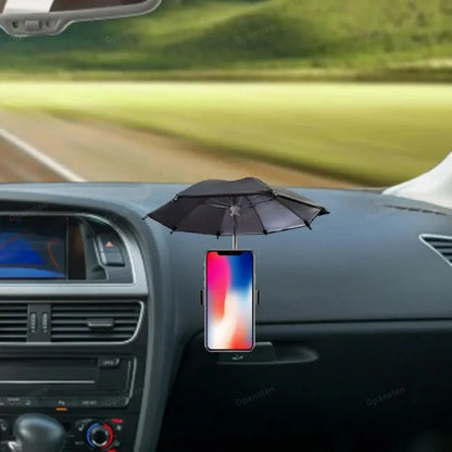Mobile Phone Parasol Sun Shade Umbrella for Smartphone Screen Protection