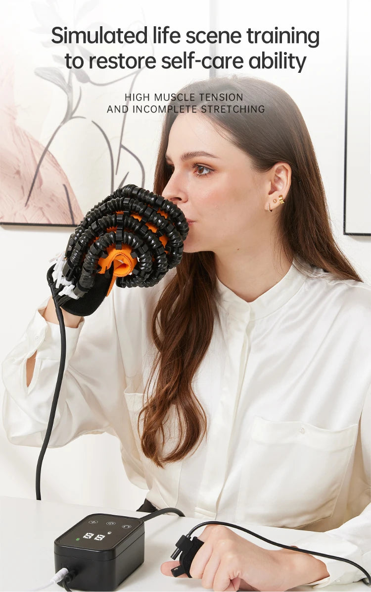 Robotic Stroke Rehabilitation Glove - Hand & Finger Trainer