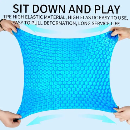 Breathable Honeycomb Gel Seat Cushion for Tailbone & Back Pain Relief