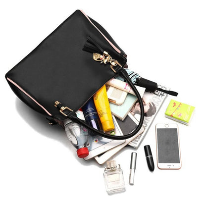 Luxury Soft Patchwork Tote