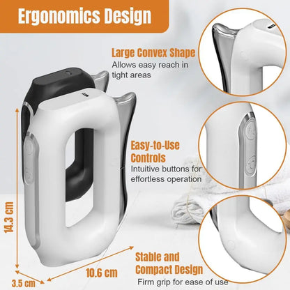 Electric Fascia Muscle Massage Blade Tool - Portable EMS Vibration Recovery Device