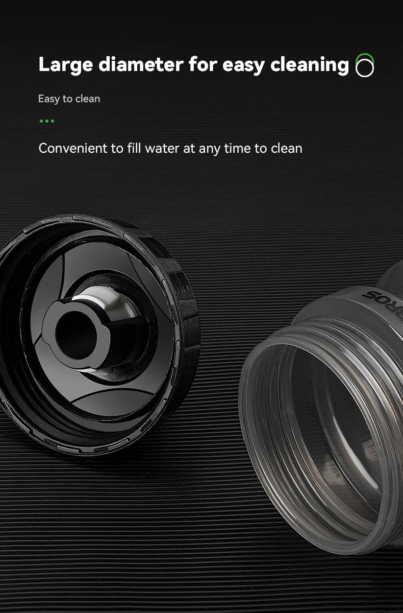600ml Squeeze Sports Water Bottle - Leak-Proof Cycling & Fitness Bottle - 15