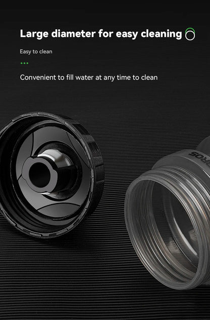 600ml Squeeze Sports Water Bottle - Leak-Proof Cycling & Fitness Bottle