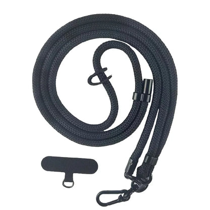 Universal 8mm Crossbody Phone Lanyard - Adjustable Detachable Neck Strap