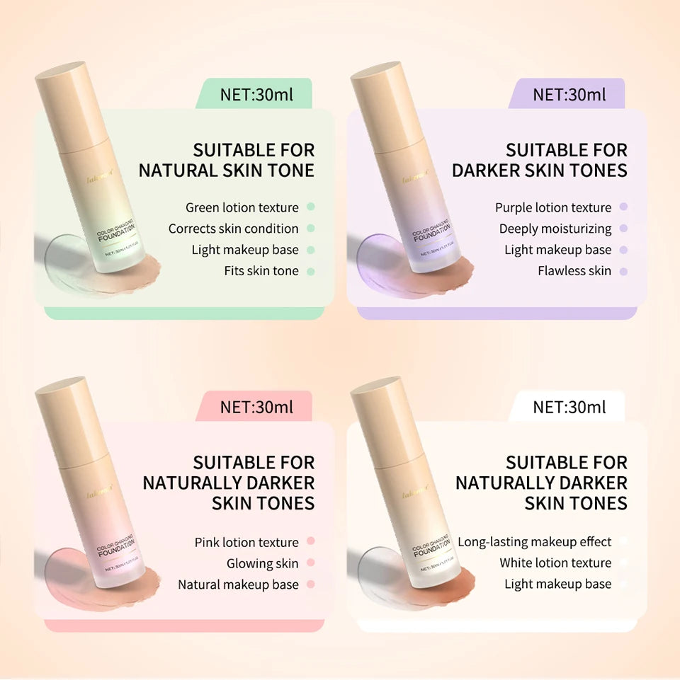 Color Changing 4-in-1 Foundation SPF 30 - Flawless Adjusting Makeup - 26