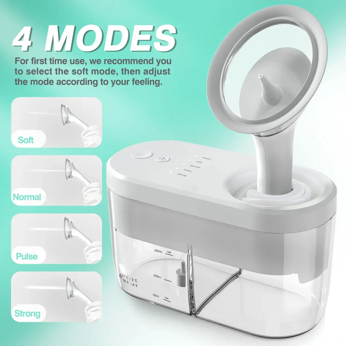 Electric Ear Wax Removal Irrigation System - Safe & Gentle Ear Cleaner
