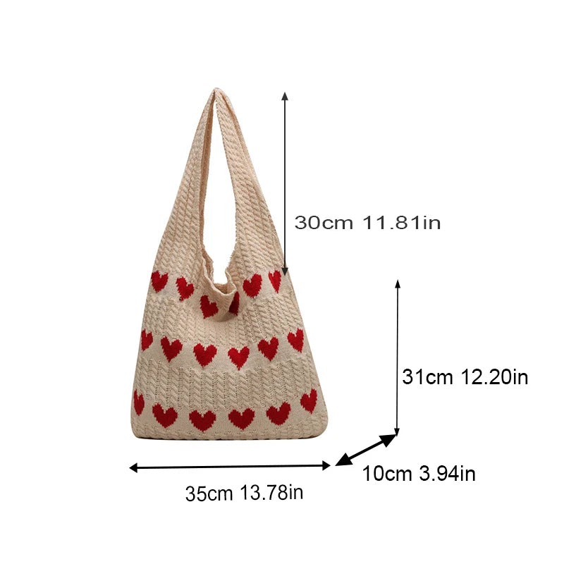 Luxury Woven Knitted Tote