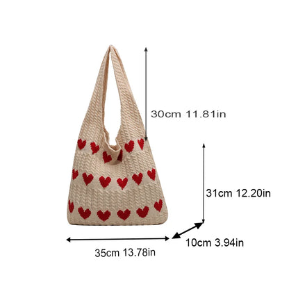 Luxury Woven Knitted Tote