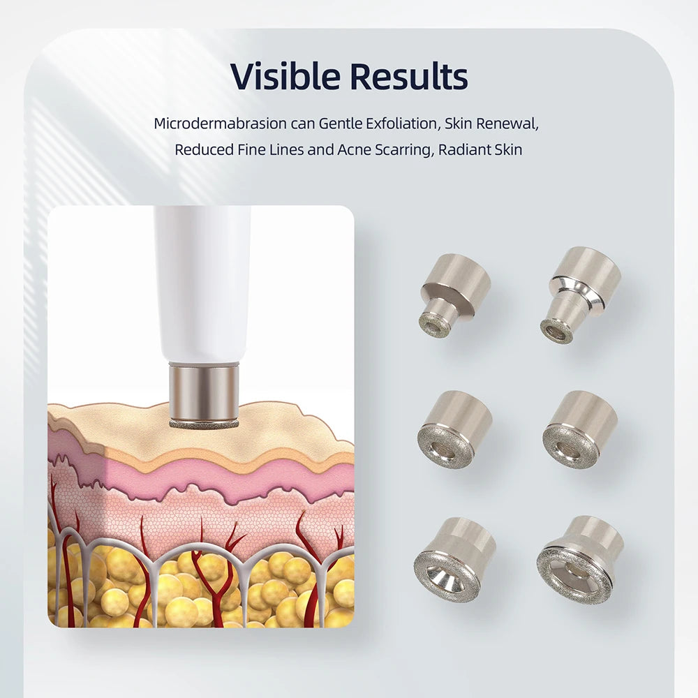 Professional 3-in-1 Diamond Microdermabrasion Facial Machine